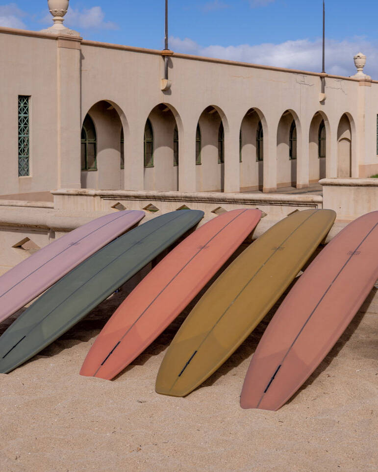 Surfing's best Longboards shaped by World Champ Kai Sallas + Surf