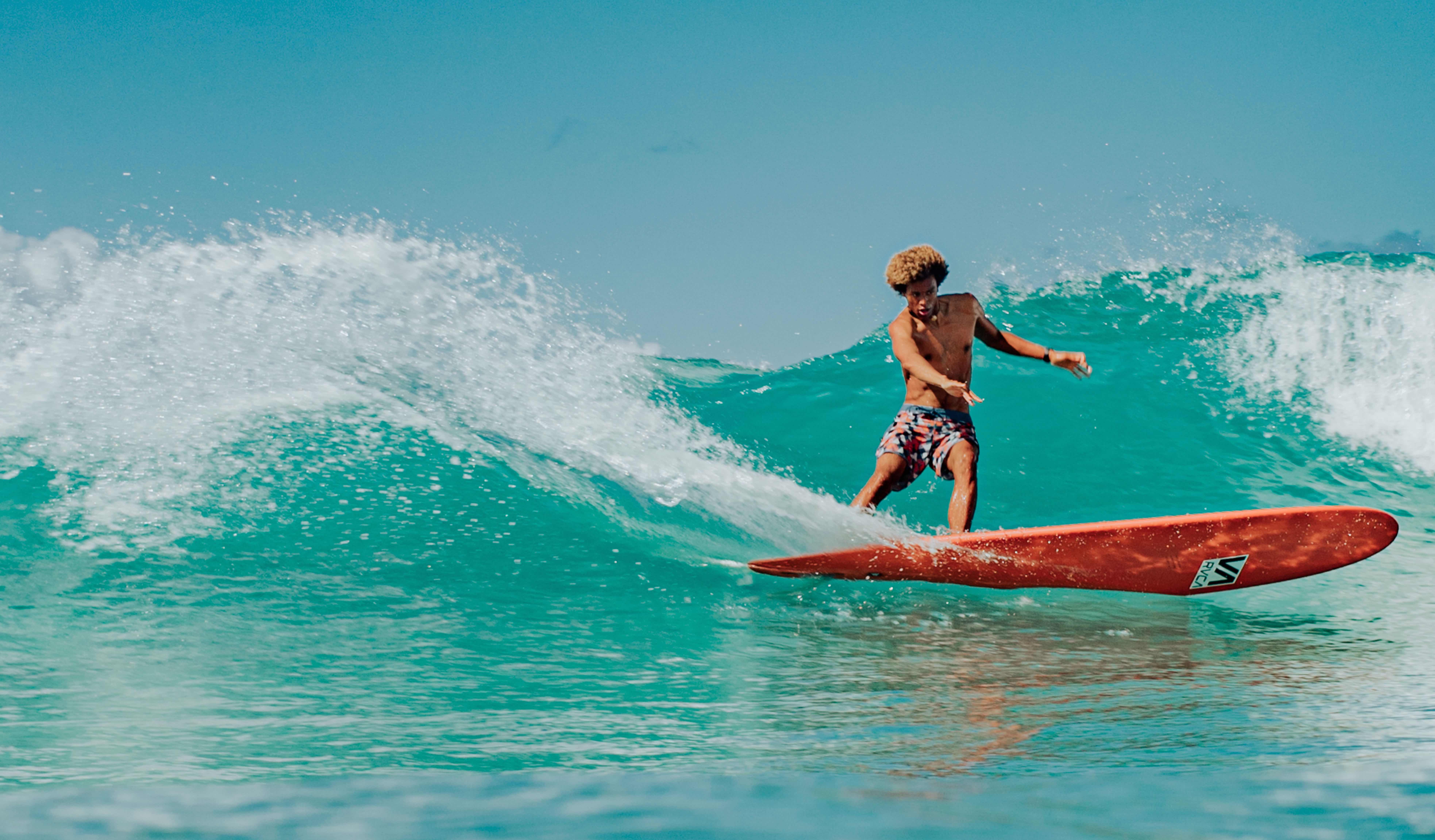 Whoosh surf board Mickey Kawai ロングボード Whoosh surf board 